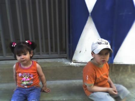 hafsa  et son frere ayman