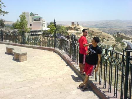 c'est moi avec mon frere badr