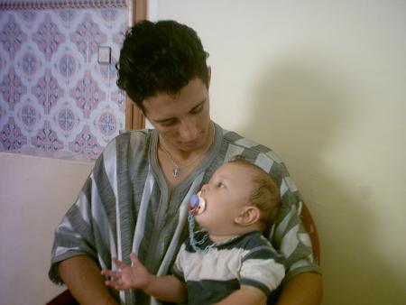 c'est moi et mon petit frere